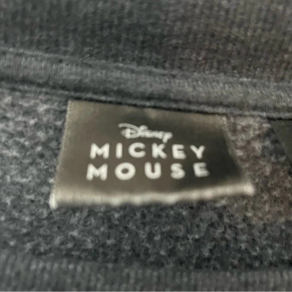 Unisex Disney Parks XL Mickey Mouse Charcoal Grey Crewneck Pull over sweatshirt - Picture 3 of 7